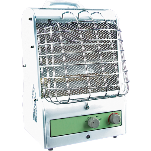 Radiateur utilitaire portatif, Soufflant/Chaleur radiante, &eacute;lectrique, 5120 Solutions industrielles ALPHA