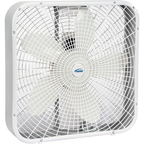 Box Fan, Commercial, 3 Speed, 20" Diameter Solutions industrielles ALPHA
