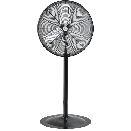 Ventilateur oscillant sur socle, Robuste, 2 Vitesses, Diam&egrave;tre de 24" Solutions industrielles ALPHA