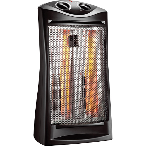 Radiateur portable &agrave; infrarouge, Chaleur radiante, &eacute;lectrique, 5120 BTU/H Solutions industrielles ALPHA