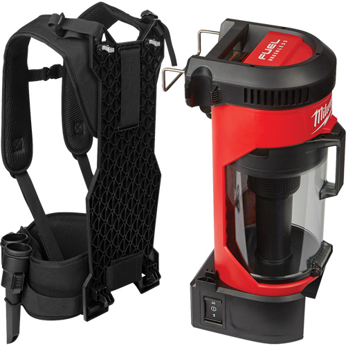 M18 Fuel 3-in-1 Backpack Vacuum, 1 US Gal. (3.8 Litres) Solutions industrielles ALPHA