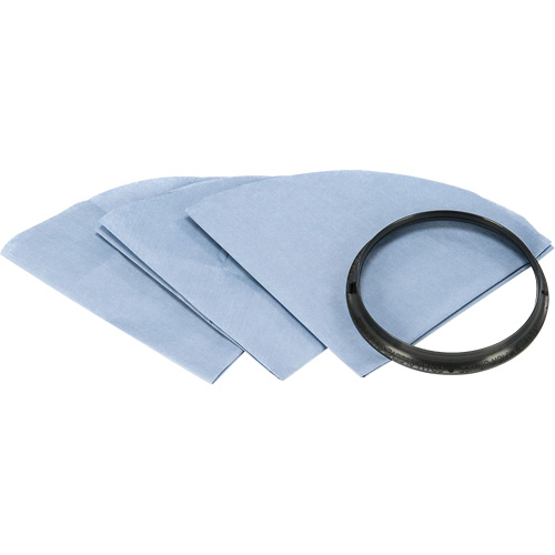 Reusable Dry Vacuum Filter with Mounting Ring Solutions industrielles ALPHA