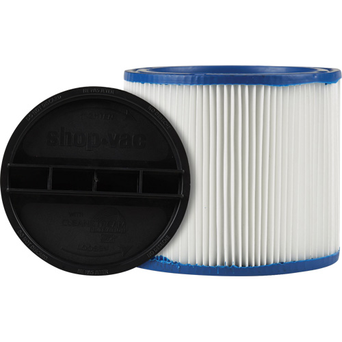 CleanStream&reg; Gore&reg; Wet/Dry Vacuum Filter, Cartridge/Hepa, Fits 5 US gal. Solutions industrielles ALPHA