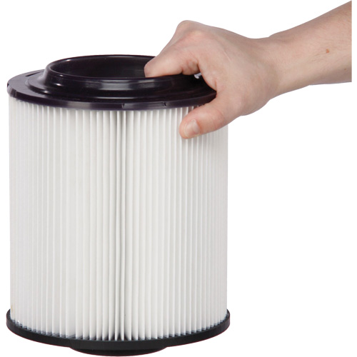 Filtre pour aspirateur humide/sec, Filtre pour aspirateur sec/humide, Cartouche Solutions industrielles ALPHA