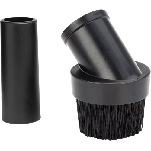 Brosse ronde 1-1/2" avec adaptateur 1-1/4" Solutions industrielles ALPHA