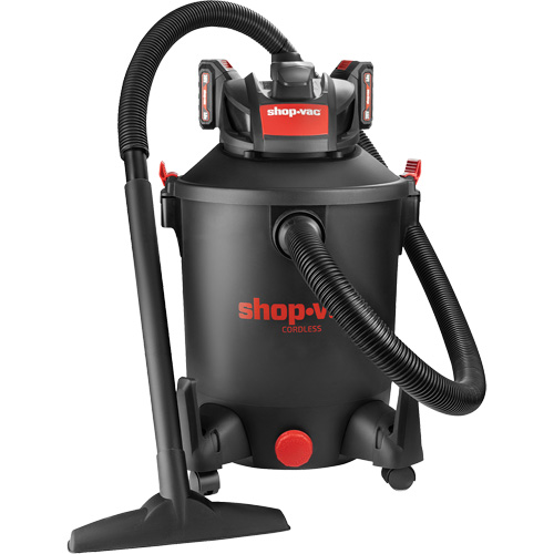 Aspirateur humide/sec sans fil rechargeable, 20 V, Capacit&eacute; 10 gal. Solutions industrielles ALPHA