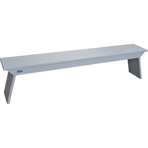 Locker Room Benches, Steel, 72" L x 12" W x 17" H Solutions industrielles ALPHA