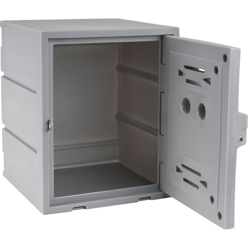 Locker, 15" x 15" x 18", Grey, Assembled Solutions industrielles ALPHA