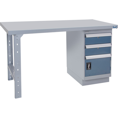 Pre-Designed Workbench, 72" W x 36" D x 34" H, 2500 lbs. Capacity Solutions industrielles ALPHA