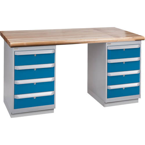 Heavy-Duty Workbench, Dual Drawers, 1500 lbs. Cap., 72" W x 36" D, 34" H Solutions industrielles ALPHA