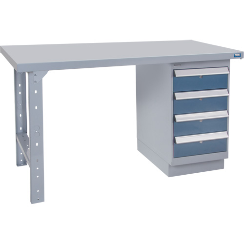 Workbench, 72" W x 36" D x 34" H, 2500 lbs. Capacity Solutions industrielles ALPHA