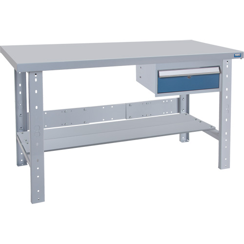 &eacute;tabli pr&eacute;conçu, 72" la x 36" p x 34" h, Capacit&eacute; 2500 lb Solutions industrielles ALPHA