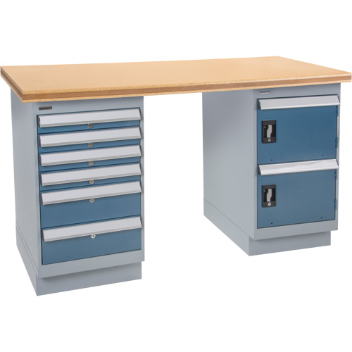 Workbench, 72" W x 36" D x 34" H, 2500 lbs. Capacity Solutions industrielles ALPHA
