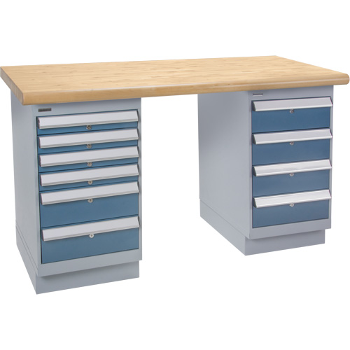 Heavy-Duty Workbench, Dual Drawers, 1500 lbs. Cap., 72" W x 30" D, 34" H Solutions industrielles ALPHA
