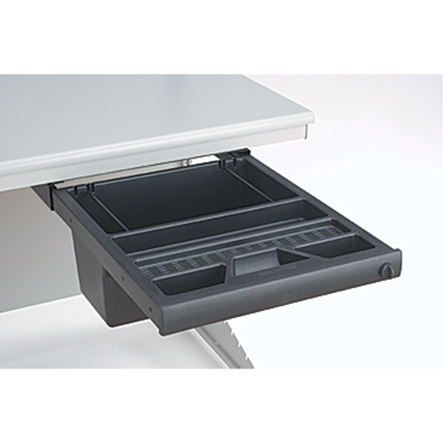 Postes de travail modulaires ergonomiques - Tiroirs Pelican, 19" la x 23" p x 10" h Solutions industrielles ALPHA