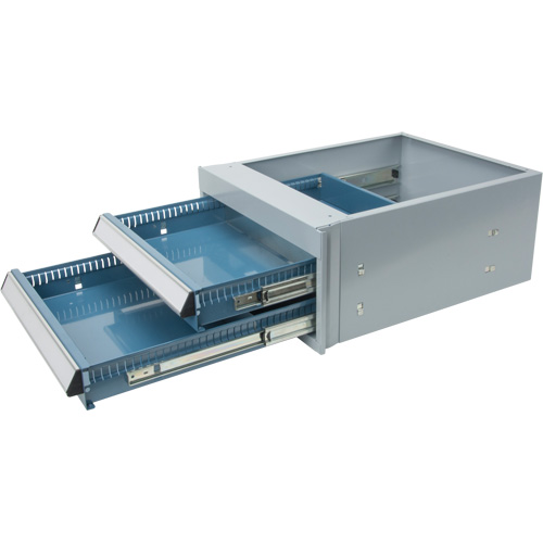 Double-Drawer Workbench, Steel, 18" W x 21" D x 9" H Solutions industrielles ALPHA