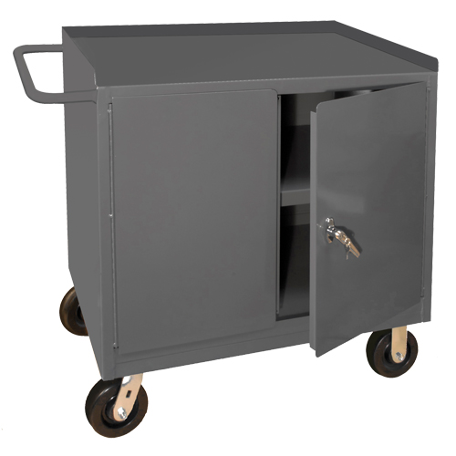 Mobile Workbench Cabinet, Steel Surface Solutions industrielles ALPHA