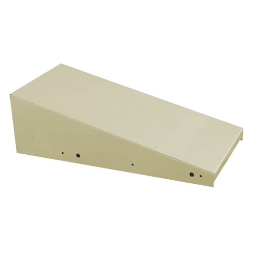 Clean Line Economy Lockers Slope Top, 1 Bank, 18" D x 12" W x 6" H, Beige, Steel Solutions industrielles ALPHA