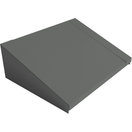 Dessus inclin&eacute; pour casiers robustes enti&egrave;rement soud&eacute; Concorde, Bloc de 2, 18" p x 24" la x 6" ha, Acier Solutions industrielles ALPHA