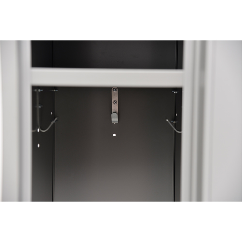 Casiers, 2 niveaux, Bloc de 2, 24" x 18" x 72", Acier, Gris, Rivet (assembl&eacute;) Solutions industrielles ALPHA