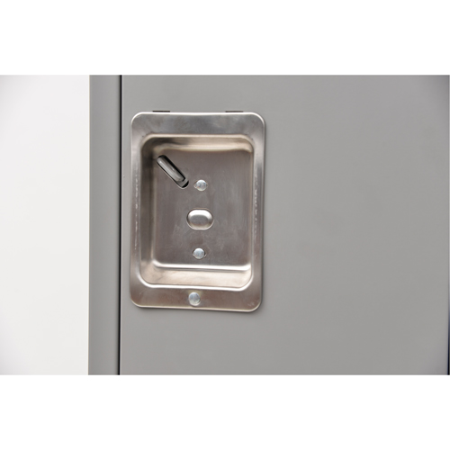Casiers, 2 niveaux, Bloc de 2, 24" x 18" x 72", Acier, Gris, Rivet (assembl&eacute;) Solutions industrielles ALPHA
