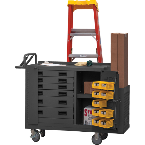 Heavy Duty Mobile Work Stations, Steel Surface Solutions industrielles ALPHA