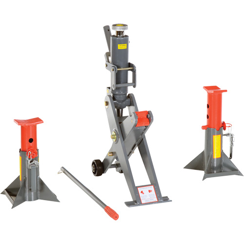Cric hydraulique de chariot &eacute;l&eacute;vateur Solutions industrielles ALPHA