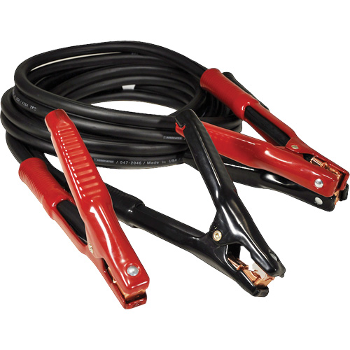 Super Heavy-Duty Booster Cable with Flexi-Spring Strain, 1/0 AWG, 800 A, 15' Cable Solutions industrielles ALPHA