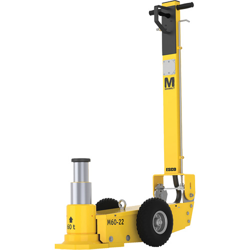 Cric Mammut &agrave; 2 &eacute;tapes, 66 tonnes, Air comprim&eacute;/hydraulique Solutions industrielles ALPHA