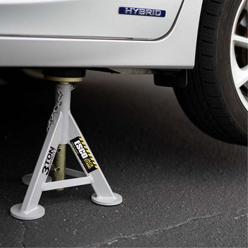 Performance Shorty Low Profile Jack Stands, 3 tons Capacity, 11" - 17" H Solutions industrielles ALPHA
