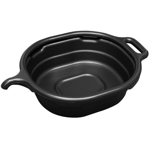 Black Oval Drain Pan Solutions industrielles ALPHA
