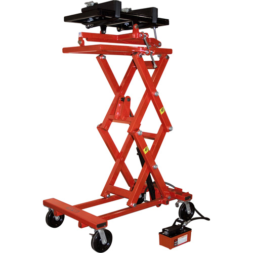 Table &eacute;l&eacute;vatrice pour groupe motopropulseur, 19" lo x 36" la, Capacit&eacute; 2500 lb Solutions industrielles ALPHA