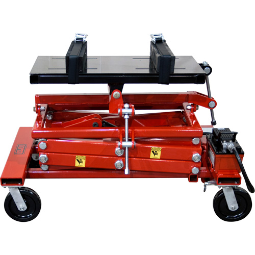 Table &eacute;l&eacute;vatrice pour groupe motopropulseur, 19" lo x 36" la, Capacit&eacute; 2500 lb Solutions industrielles ALPHA