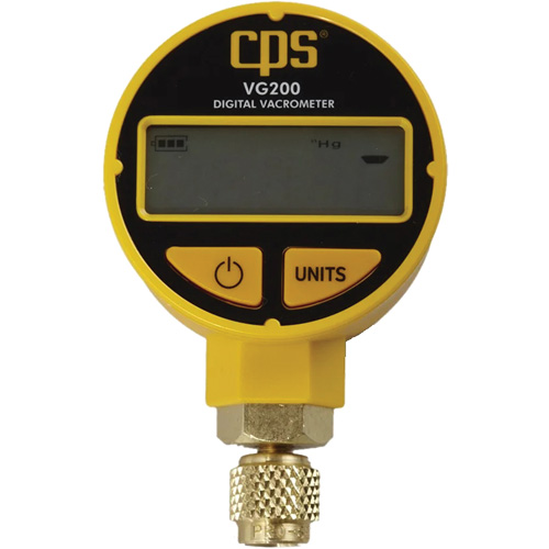 Manom&egrave;tre num&eacute;rique pour vide, en microns, torr et millibar, avec &eacute;tui Solutions industrielles ALPHA