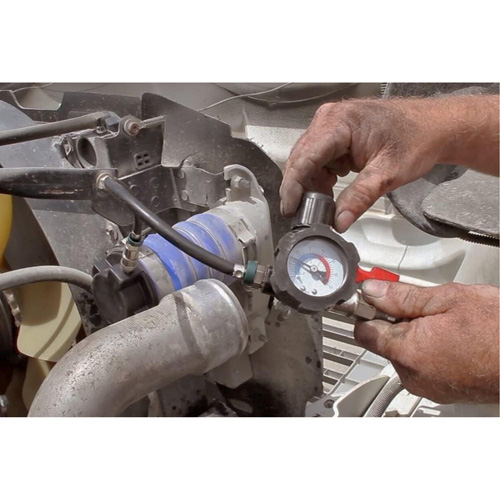 Trousse de test du syst&egrave;me d'air turbo HD avec adaptateur fumig&egrave;ne 10 mcx Solutions industrielles ALPHA