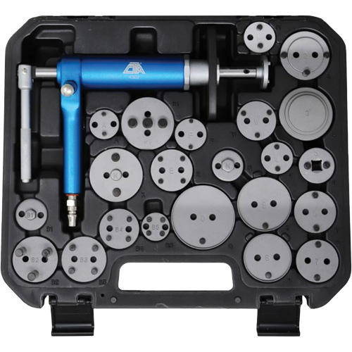 Ensemble d'outils pneumatiques pour le remontage des &eacute;triers de frein Solutions industrielles ALPHA