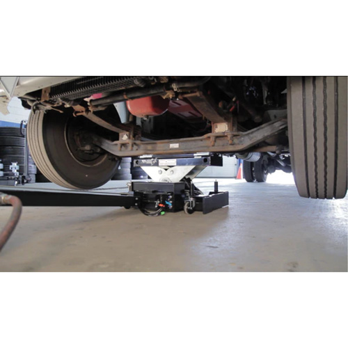 Floor Service Jack, 12 Ton(s) Capacity, 7-1/2" Lowered, 15-3/4" Raised, Air Hydraulic Solutions industrielles ALPHA