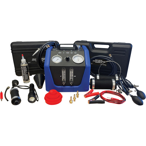 Dual EVAP/High Pressure Diagnostic Smoke Machine with Truck Adapter Accessory Kit Solutions industrielles ALPHA