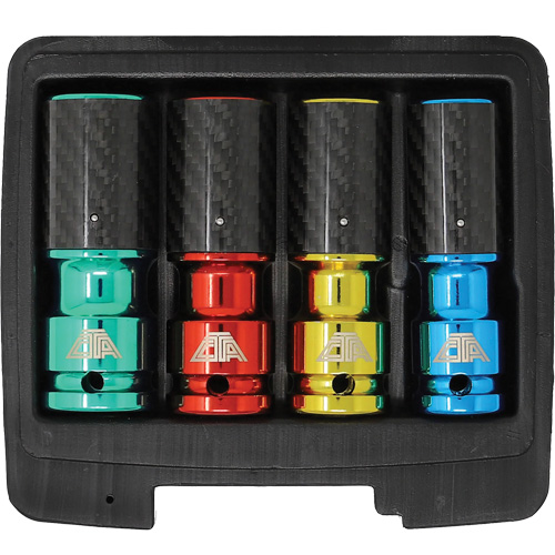 Lug Socket Set with Carbon Fiber Sleeves Solutions industrielles ALPHA