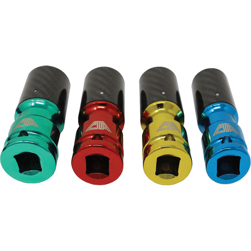 Lug Socket Set with Carbon Fiber Sleeves Solutions industrielles ALPHA