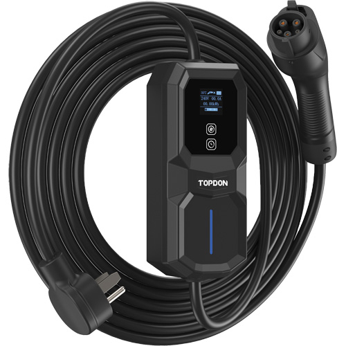 PulseQ AC Portable NEMA 6-50 Plug, 32 A, Level 2 AC, Type 1 (SAE J1772) Connector Solutions industrielles ALPHA