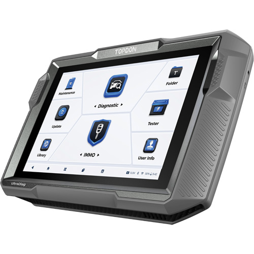 UltraDiag 8" Scan Tool & Key Programming with Bi-Directional Controls Solutions industrielles ALPHA