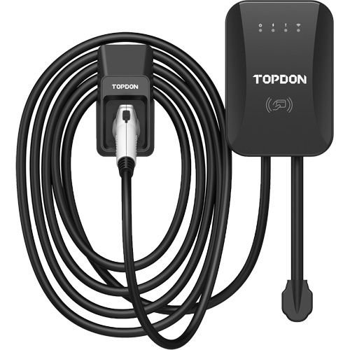 Chargeur r&eacute;sidentiel PulseQ AC pour VE avec mode identification par radiofr&eacute;quence (RFID), 40 A, Niveau 2 CA, Connecteur Type 1 (SAE J1772) Solutions industrielles ALPHA