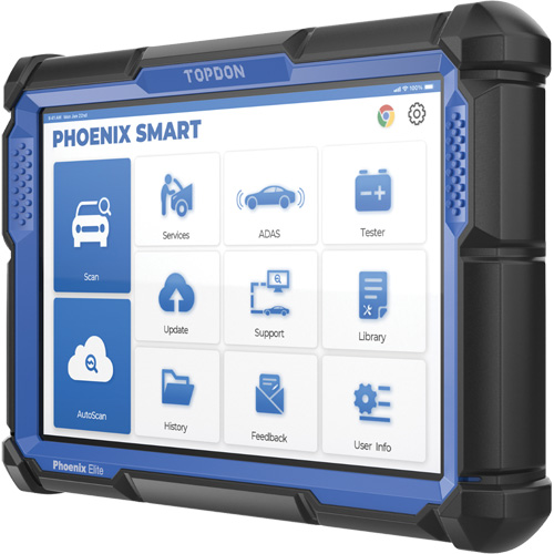 Phoenix Smart 10.1" OE-Level Scan Tool, Cloud-Based Programming & Advanced Protocols Solutions industrielles ALPHA