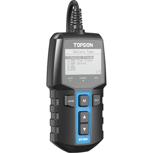 BT100 12V Battery & System Tester Solutions industrielles ALPHA