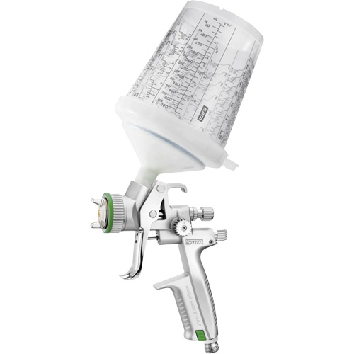 4400 B HVLP 1.2 SR 0.3 L RPS Premium Paint Spray Gun for Spot Repairs in Automotive Finishes, 1/4" NPT Air Inlet, 4.24 CFM, 0.3 L Capacity, 0.14 PSI Solutions industrielles ALPHA