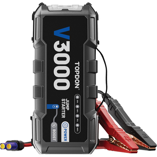 V3000 Jump Starter, Power Bank & Flashlight Solutions industrielles ALPHA