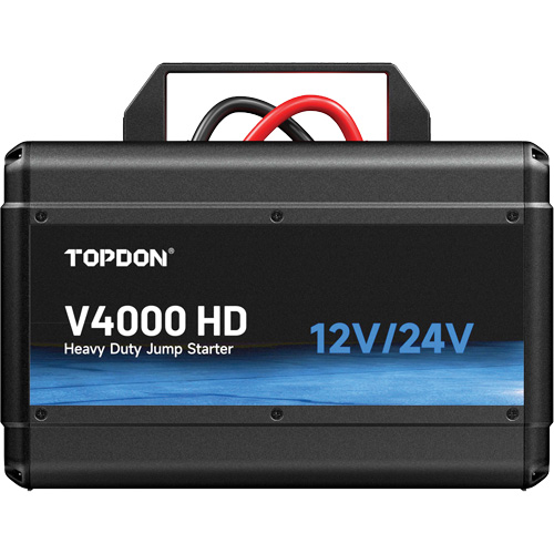 Survolteur V4000 HD 12 V/24 V 4000 A Solutions industrielles ALPHA