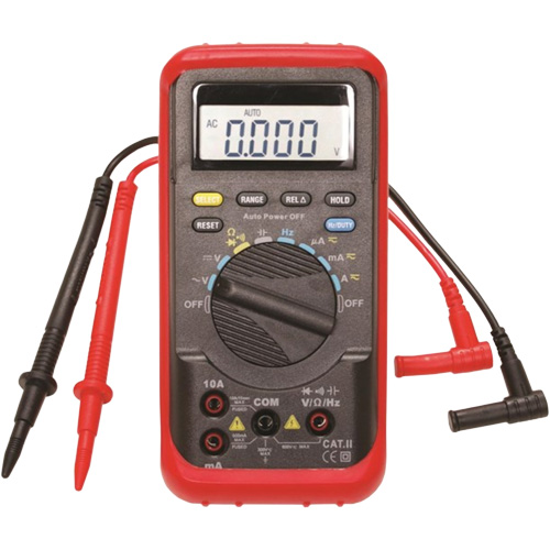 Auto-Ranging Digital Multimeter with Holster Solutions industrielles ALPHA