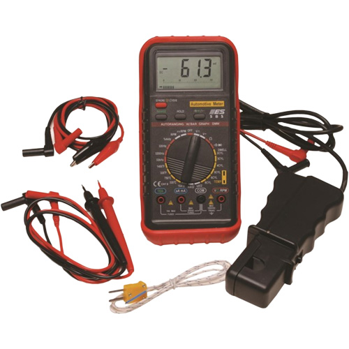 Deluxe Automotive Meter with RPM & Temperature Solutions industrielles ALPHA